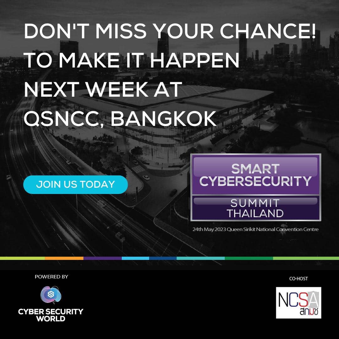 งานประชุมและนิทรรศการ Smart Cybersecurity Summit 2023 ประเทศไทย CTF